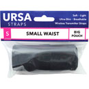 URSA STRAPS WAIST STRAP Small, 81cm, single big pouch, black
