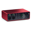 FOCUSRITE SCARLETT 4I4 4TH GEN AUDIO INTERFACE 4x4, USB-C, 2x mic preamps