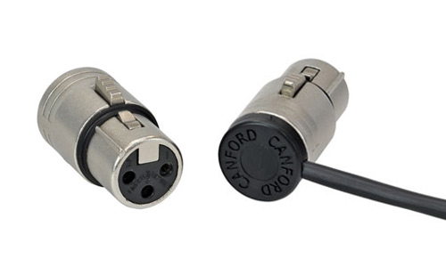 NEU von Canford: Low Profil XLR-Steckverbinder