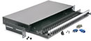 GLASFASER-ANSCHLUSSFELDER - SC und LC - Mit ausziehbarer Spleißkassette und Kabelmanagement - Selbstmontage