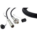 CANFORD SMPTE311M HYBRID FIBRE CAMERA CABLE ASSEMBLIES With Lemo panel type connectors and Canford 9.2mm flexible cable