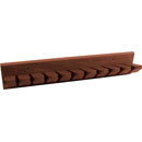 CANFORD RACKHANGER Patchcord rack, wallmount, Walnut