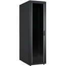 LANDE ES4626142/B-L RACK CABINET 42U, 600 wide, 1000 deep, IP30 style, black, assembled