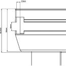 GLOBAL TRUSS GL6008 GT STAGE DECK TOP Hexa, 8 x 4ft