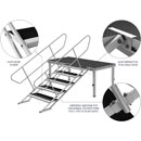 GLOBAL TRUSS GL6022 GT STAGE DECK STAIR Seven step, angle adjustable, height range 1000-1800mm