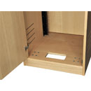 CANFORD ES4186018/A AV PRESENTERS LECTERN 18U, 600mm deep, Ash