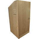 CANFORD ES4186018/A AV PRESENTERS LECTERN 18U, 600mm deep, Ash