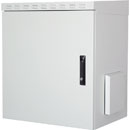 LANDE ES4554512/G-L WALL RACK CABINET IP55, 12U, 450d, with steel door, grey