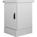 LANDE ES4656512/G-L/Z275 RACK CABINET IP65, 19-inch, 12U, 650d, grey, inc 200mm plinth, Z275