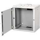 LANDE PROLINE PR12U6045-LG WALL RACK CABINET 12U, 450d, with glass door, grey