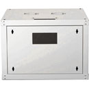 LANDE PROLINE PR07U6060-LG WALL RACK CABINET 7U, 600d, with glass door, grey