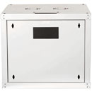 LANDE PROLINE PR09U6060-LG WALL RACK CABINET 9U, 600d, with glass door, grey