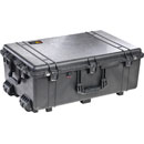 PELI 1650 PROTECTOR CASE Internal dimensions 722x442x270mm, empty, wheeled, black