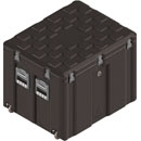 AMAZON AC7560-5307 CASE Internal dimensions 690x540x560mm, 4 handles, black