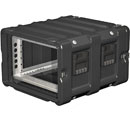 AMAZON AR0648-0707 RACK CASE 6U, 480mm frame depth, 70mm front, 70mm rear, lids, black