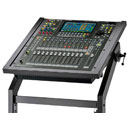 K&M 42020 RACK TROLLEY Adjustable, 12U upper, 9U lower, black