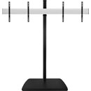 B-TECH BTF845 FLAT SCREEN STAND Floor, up to VESA 600x400, twin-screen, fixed, black