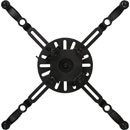 B-TECH BT899-FD PROJECTOR MOUNT Ceiling, up to 25kg, tilt/yaw, fixed 0.5m drop, black