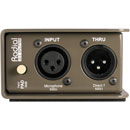 RADIAL JS2 MICROPHONE SPLITTER 2-way, 1x output, 2x thru, passive