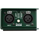 RADIAL PRO-ISO ISOLATOR Dual-mono, +4dB to -10dB converter, balanced inputs, unbalanced outputs
