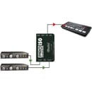 RADIAL PRO-ISO ISOLATOR Dual-mono, +4dB to -10dB converter, balanced inputs, unbalanced outputs