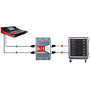 RADIAL TWIN-ISO LINE ISOLATOR 2-channel, line level, balanced I/O