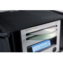 NEAL 9221P PORTABLE DUAL CD INTERVIEW RECORDER With microphones