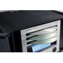 NEAL 9321P PORTABLE TRIPLE CD INTERVIEW RECORDER With microphones