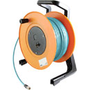 CANFORD CDP266SDVLT CABLE DRUM ASSEMBLY With 1x BNC female on drum, 50m SDV-L turquoise to BNC male