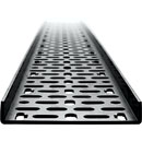 CANFORD PLASTIC CABLE TRAY 105mm, 2 metre length, black