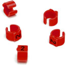 CABLE MARKERS PS15RCC.2 Retrofit, colour-coded, loose, bagged, red (pack of 50)