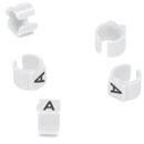 CABLE MARKERS PS15BW.A Retrofit, black on white, loose, bagged, (pack of 50)