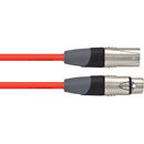 CANFORD CONNECT CABLE XLR3F-XLR3M-HST-3m, Red
