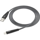 JOBY CHARGE AND SYNC CABLE Lightning, Apple MFi certified, braided nylon, 2.4A, 1.2m, black