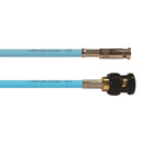 CANFORD CABLE Micro BNC male - BNC male, 12G 4K UHD, 150mm, turquoise