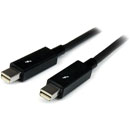 STARTECH THUNDERBOLT CABLE, 20Gbit/s, male to male, 1m, black