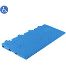 DEFENDER MIDI 5 2D R BLU CABLE PROTECTOR Ramp, 1000 x 430mm, 6-degree incline, blue
