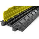 DEFENDER MICRO 2 CABLE PROTECTOR 2-channel, straight, 1005 x 273mm, yellow