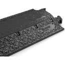 DEFENDER MICRO 2 BLK CABLE PROTECTOR 2-channel, straight, 1005 x 273mm, black