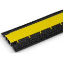 DEFENDER MICRO 2 LUX CABLE PROTECTOR 2-channel, straight, 1005 x 273mm, translucent, yellow