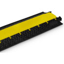 DEFENDER MICRO 2 LUX CABLE PROTECTOR 2-channel, straight, 1005 x 273mm, translucent, yellow