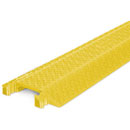 DEFENDER XPRESS 100 YEL CABLE PROTECTOR Drop-over, 1-channel, straight, 1005 x 250mm, yellow