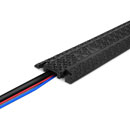 DEFENDER XPRESS 40 BLK CABLE PROTECTOR Drop-over, 1-channel, straight, 1005 x 120mm, black
