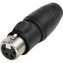 NEUTRIK NC4FX-TOP XLR Female cable connector, gold-plated contacts, true outdoor protection