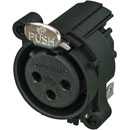 NEUTRIK NC3FAAH2 XLR Female PC mounting horizontal