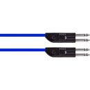 SWITCHCRAFT BANTAM STEREO PATCHCORD 600mm Blue