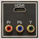 IKON CONNECTION MODULE EP-HDMI+CV HDMI plus three RCA(phono)
