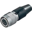 HIROSE HR10A-7P-4P(73) CONNECTOR 4 pin male cable
