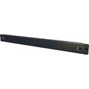 TUK MBP1PT RACK PANEL BLANK Tool-less, 1U, black