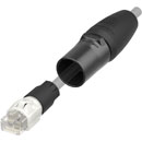 NEUTRIK NE8MXR-B-TOP ETHERCON Carrier cable connector, retractable, true outdoor protection, black